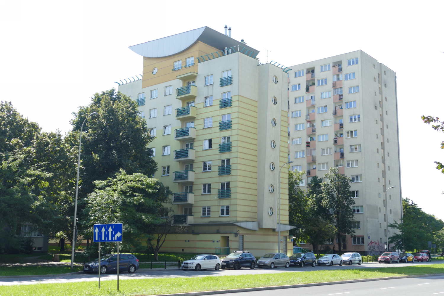 Zdjęcie architektury budynku Budynek mieszkalny